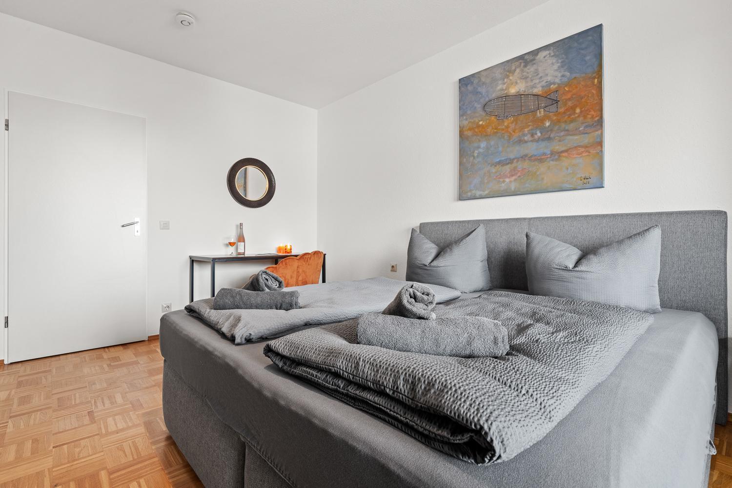 Seevital Apartment Mit Einzigartigem Alpenpanorama Immenstaad am Bodensee Bagian luar foto